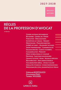 Règles de la profession d'avocat (édition 2027/2028)