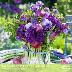 Calendrier 2027 - 30 x 30 cm - parfums de fleurs