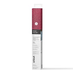 Vinyle thermocollant Cricut - Smart Iron-On - Pailleté - Lipstick - 33 x 91,4 x 0 cm