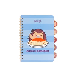 Carnet Mr Wonderful - Adoro il pomodoro - A5 - Hérisson