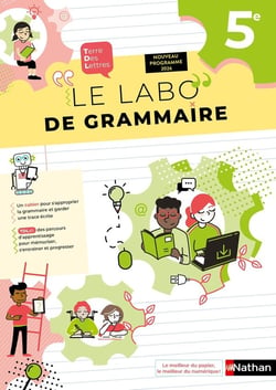 Terre des lettres : Le labo de grammaire - 5e (édition 2026)