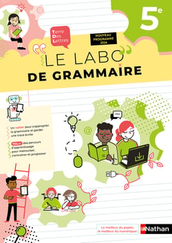 Terre des lettres : Le labo de grammaire - 5e (édition 2026)