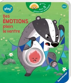 Des émotions plein le ventre : Mon livre à jouer