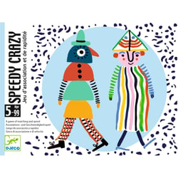 Jeu de cartes Speedy Crazy - Jeu de société enfant - Djeco