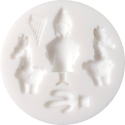 Mini moule en silicone - Amérique du Sud