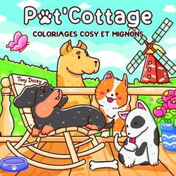 Pat'cottage  : coloriages cosy et mignons