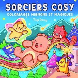 Sorciers cosy : coloriages mignons et magiques
