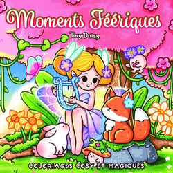 Moments féériques : coloriages cosy et magiques