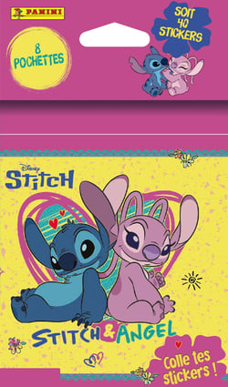 Blister 8 pochettes Stitch - Panini