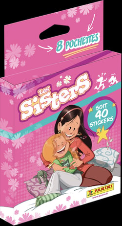 Blister 8 pochettes - Les Sisters