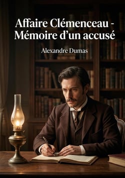 Affaire Clémenceau - Mémoire d'un accusé : La psychologie complexe d'un accusé face à son passé trouble, dans un roman d'Alexandre Dumas.