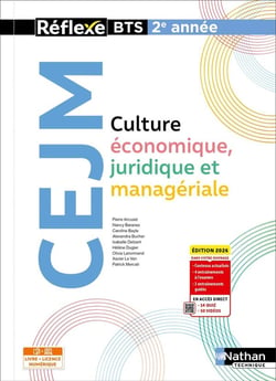 Réflexe BTS : Culture économique, juridique et managériale - BTS 2e année (édition 2026)