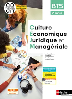 Culture Économique, Juridique et Managériale - BTS 2e année (édition 2026)
