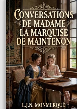 Conversations de madame la Marquise de Maintenon : Les conversations spirituelles et morales de Madame de Maintenon, figure influente à la cour de Louis XIV, offrant un aperçu précieux sur l'éducation et la société du 17ème siècle.
