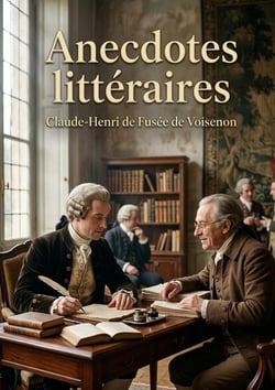 Anecdotes littéraires : Des portraits spirituels et des récits savoureux de figures littéraires françaises par Claude Henri de Fusée de Voisenon.