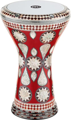 Meinl AEED2 Artisan Mosaic White Pearl - Doumbek, peau synthétique - 22 x 42,5 cm 