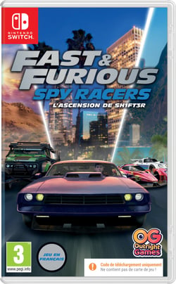 Fast and the Furious Spy Racers CIB SW
