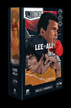Unmatched Bruce Lee vs Mohamed Ali - Jeu de société à deux -  Jeu de plateau - Iello
