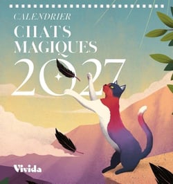 Calendrier de table : Chats magiques (édition 2027)