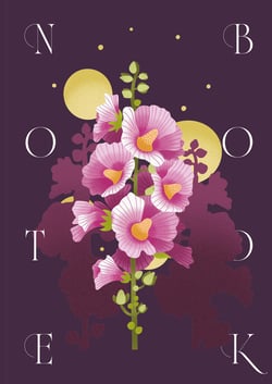 Carnet - Fleurs magiques