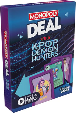 Monopoly Deal K-Pop Demon Hunters - Hasbro Gaming