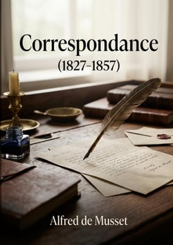 Correspondance (1827-1857) : Une correspondance intime d'Alfred de Musset, dévoilant ses passions à travers ses lettres à Paul Foucher, George Sand et Mme Jaubert, de 1827 à 1857.