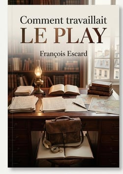 Comment travaillait Le Play : Une analyse des méthodes de travail de Le Play par François Escard, offrant des souvenirs personnels et un aperçu de sa contribution à l'économie sociale.