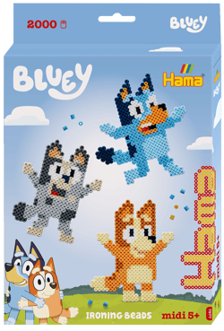 Kit perles à repasser MIDI Bluey - Hama