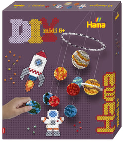 Kit perles à repasser MIDI mobile de l'espace - Hama
