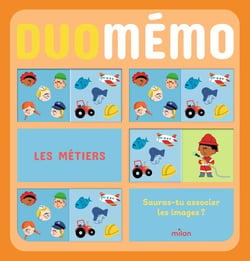 Duo mémo : Les métiers - Sauras-tu associer les images ?