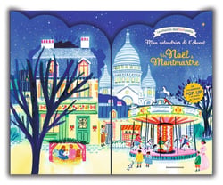 Mon calendrier de l'Avent Un Noël à Montmartre : Un voyage en pop up dans le Paris des années 20