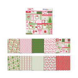 Set de 10 feuilles - Artemio - Santa Baby - 150 g/m²