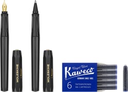Set stylo plume + stylo bille Kaweco Moleskine - Noir