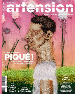 Artension n°197 : Complètement piqué ! - Mai Juin 2026 : Art actuel, broderie, couture, tissage.
