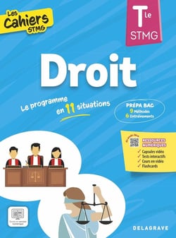 Les cahiers STMG : Droit : Terminale STMG - Pochette élève (édition 2026)