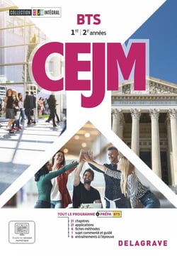 Culture économique, juridique et managériale (CEJM) : 1re et 2e années BTS - Pochette élève (édition 2026)