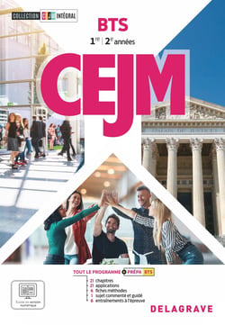 Culture économique, juridique et managériale (CEJM) : 1re et 2e années BTS - Pochette élève (édition 2026)