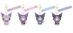 Porte-clé Yume - Hello Kitty and friends - Kuromi cute outfit - Modèle aléatoire - Produit vendu à l'unité