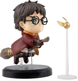 Figurine YuMe Hero Box Classic Series - Harry Potter - Harry Potter pendant un match de Quidditch