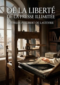 De la liberté de la presse illimitée : Une analyse de la liberté de la presse et de sa responsabilité légale selon Charles Philibert de Lasteyrie.
