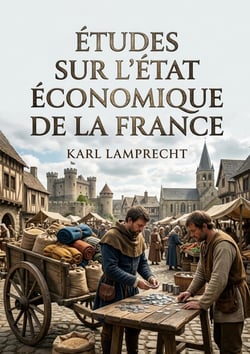 Études sur l'état économique de la France : Une analyse de l'économie française au début du Moyen Âge par Karl Lamprecht, offrant un aperçu des structures et des conditions de vie de cette période.