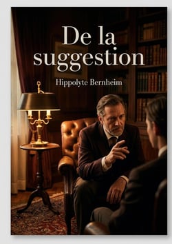 De la suggestion : Une exploration de la suggestion par Hippolyte Bernheim, offrant des perspectives sur l'hypnotisme et son influence psychologique.