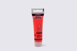 Tube 30 ml de peinture acrylique Pébéo - Studio Acrylics - Fine - orange fluorescent