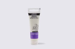 Tube 30 ml de gel phosphorescent Pébéo - Studio Acrylics - non-teinté vert