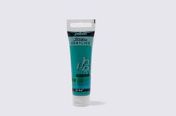 Tube 30 ml de peinture acrylique Pébéo - Studio Acrylics - Fine - vert bleu iridescent