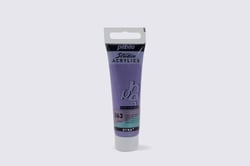 Tube 30 ml de peinture acrylique Pébéo - Studio Acrylics - Fine - violet vert iridescent