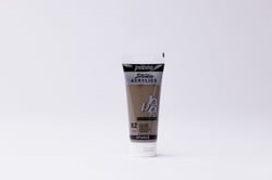 Tube 100 ml de peinture acrylique Pébéo - Studio Acrylics - Fine - gris chaud