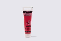 Tube 30 ml de peinture acrylique Pébéo - Studio Acrylics - Fine - rouge cadmium fonce imitation