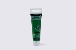 Tube 30 ml de peinture acrylique Pébéo - Studio Acrylics - Fine - vert vif