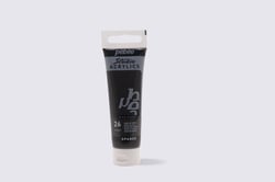 Tube 30 ml de peinture acrylique Pébéo - Studio Acrylics - Fine - noir de mars
